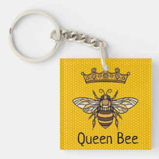 Queen Bee Key Ring