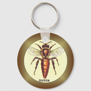 Queen Bee Key Ring