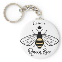 Queen Bee Keyring add your name. All rise