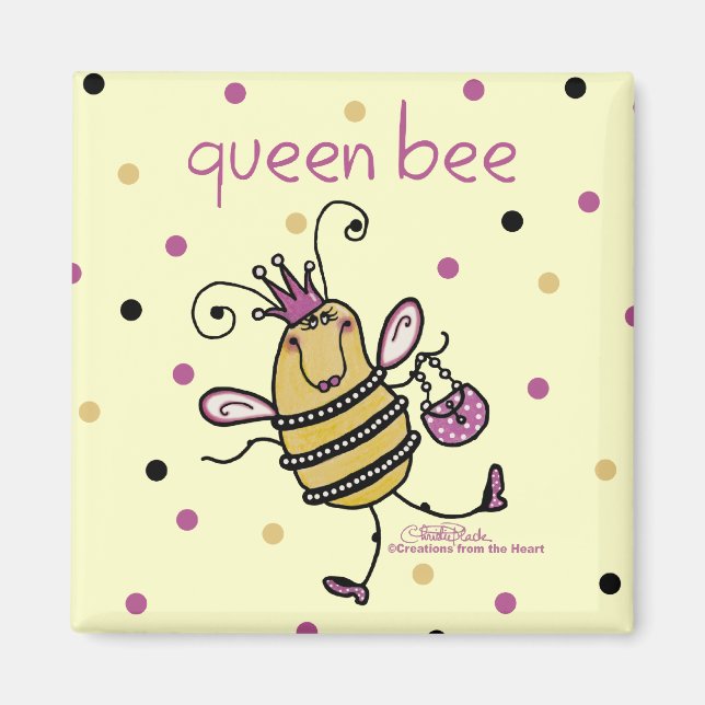 Queen Bee Magnet (Front)