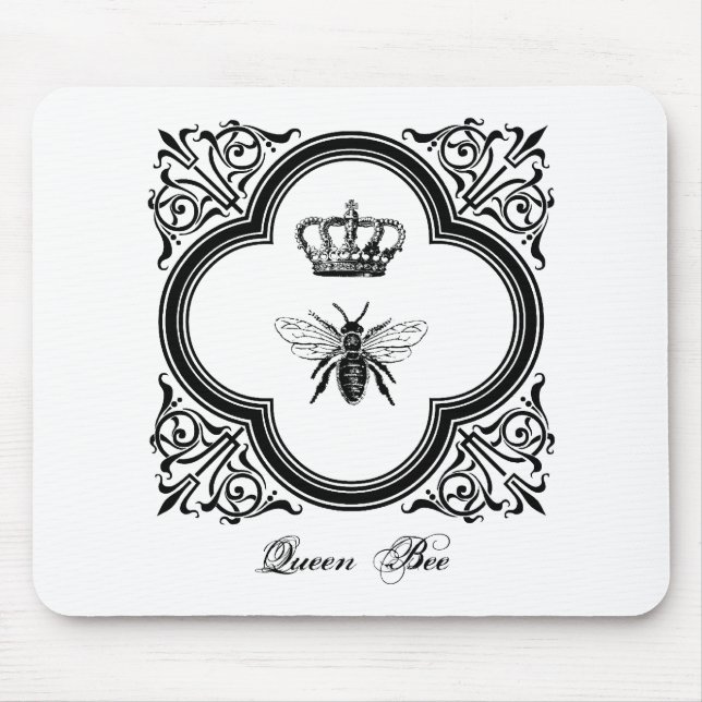 Queen Bee Mouse Mat (Front)