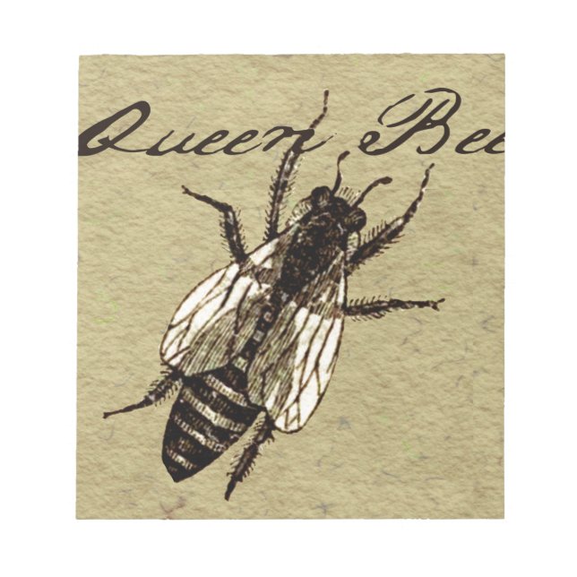 Queen Bee Notepad (Front)