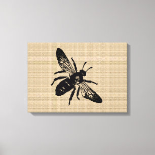 Queen Bee on canvas Print