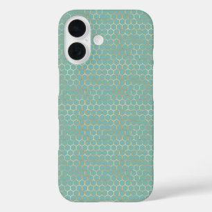 Queen Bee Pattern  iPhone 16 Case