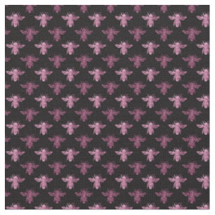 Queen Bee Pattern Fabric