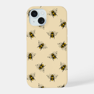 Queen Bee Pattern iPhone 15 Case