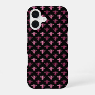 Queen Bee Pattern iPhone 16 Case