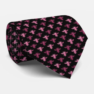 Queen Bee Pattern Tie
