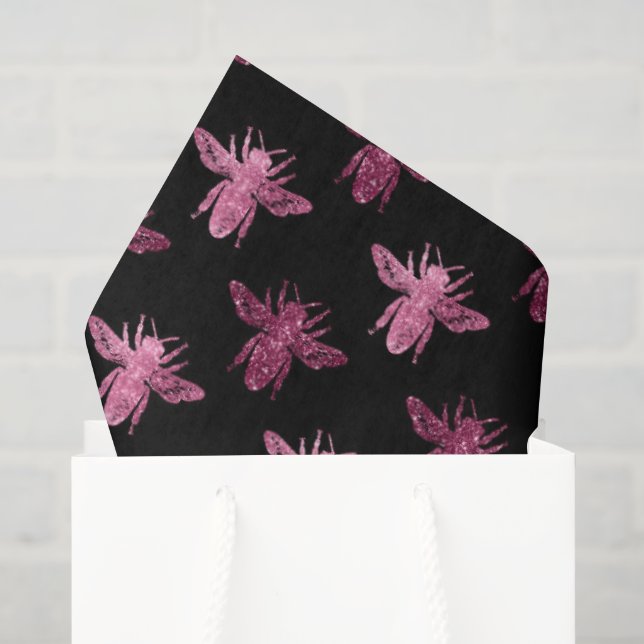 Queen Bee Pattern  Tissue Paper (Gift Bag)