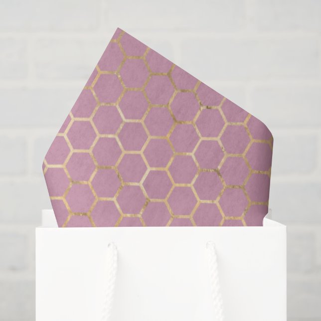Queen Bee Pattern  Tissue Paper (Gift Bag)