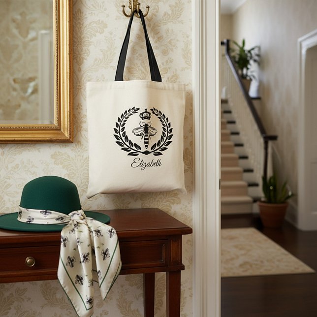 Queen bee personalised tote bag (Creator Uploaded)