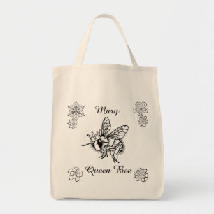 Queen Bee: Personalised Tote by Sonja A.S. Bag