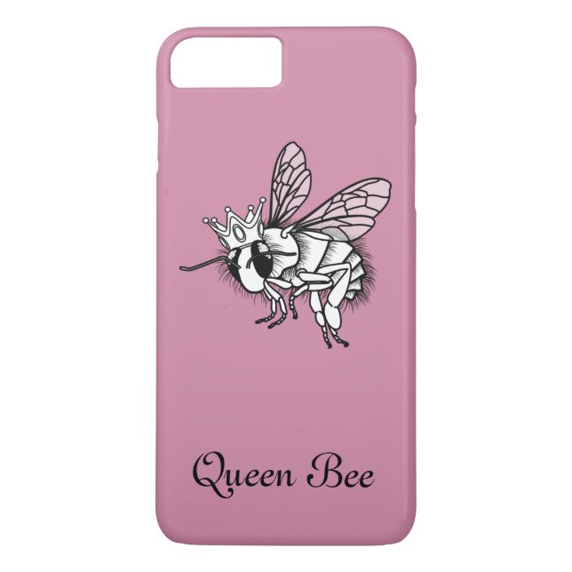 Queen Bee Phone Case by Sonja A.S. (Back)