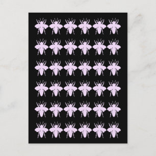 queen bee postcard