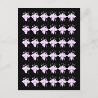 queen bee postcard