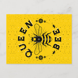 Queen Bee Postcard
