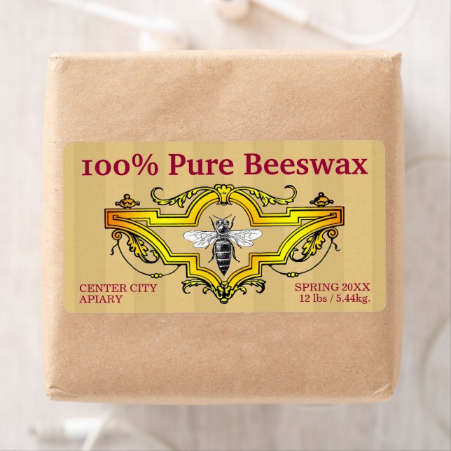 Queen Bee Pure Beeswax Honey Product (Insitu)