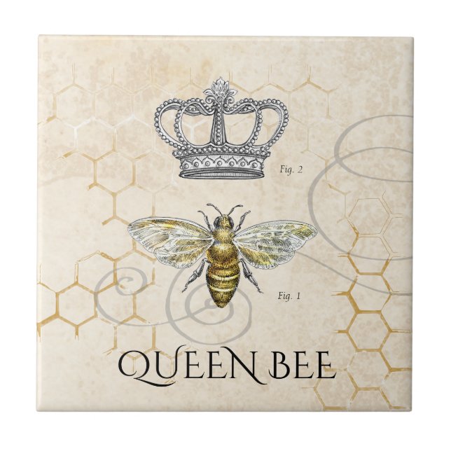 Queen Bee Tile (Front)