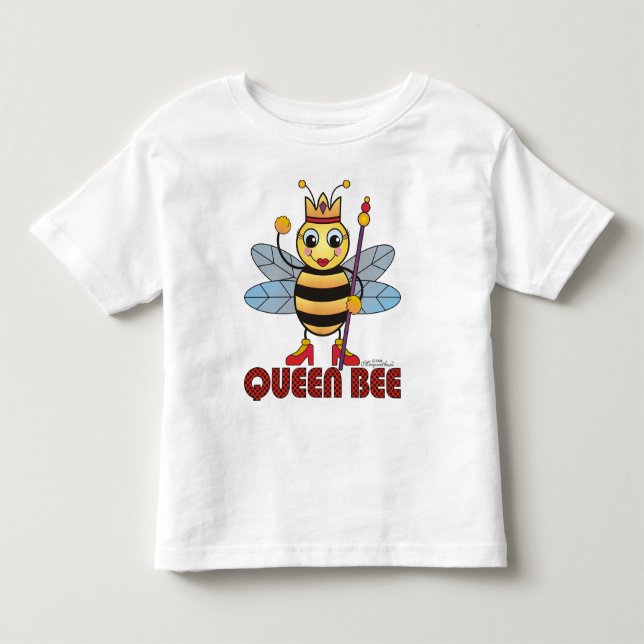Queen Bee Toddler Shirt (Front)