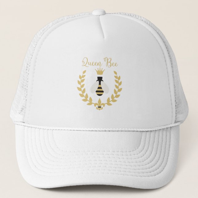 Queen Bee Trucker Hat (Front)