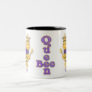 Queen Bee Two-Tone Coffee Mug
