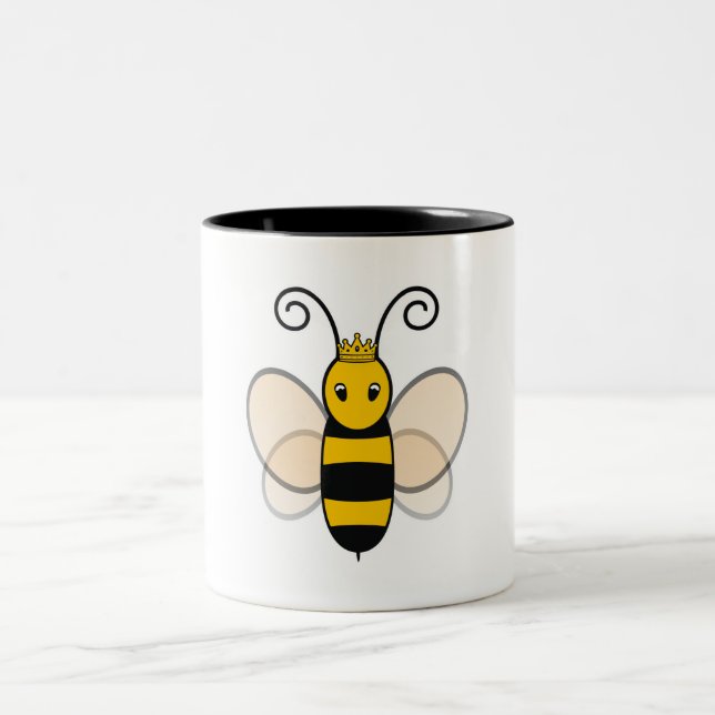 Queen Bee Two-Tone Coffee Mug (Center)