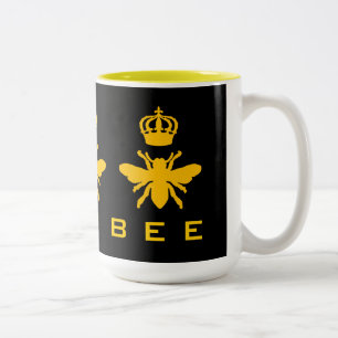 Queen Bee Two-Tone Coffee Mug