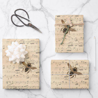 Queen Bee Wrapping Paper Sheets
