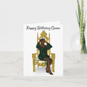 Queen Birthday Card