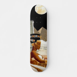 Queen black Old  Egypt Skateboard