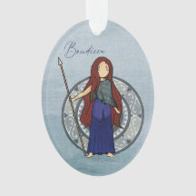 Queen Boudicca Ornament