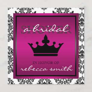 Queen Bridal Shower Invitation