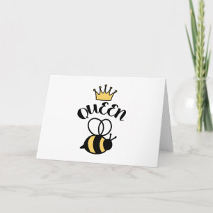 Queen Bumble Bee Card