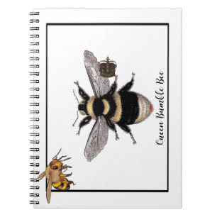 Queen Bumble Bee Notebook