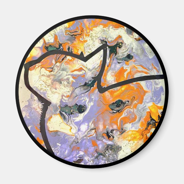 Queen Cat Behaviour Magnet (Front)