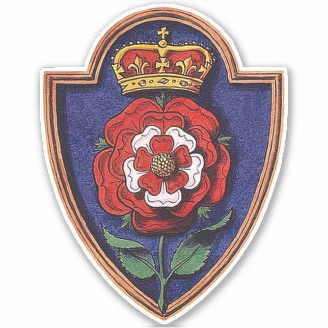 Queen Catherine Howard Royal Badge Tudor Rose (Front)