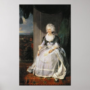 Queen Charlotte, 1789-90, wife of George III Poster