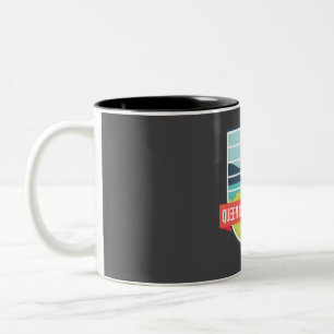 Queen Charlotte Track - New Zealand Two-Tone Coffee Mug