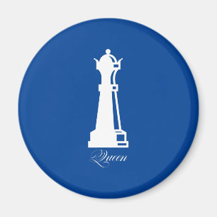 Queen Chess Piece Halloween Costume Chess Lover Magnet