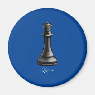 Queen Chess Piece Halloween Costume Chess Lover Magnet