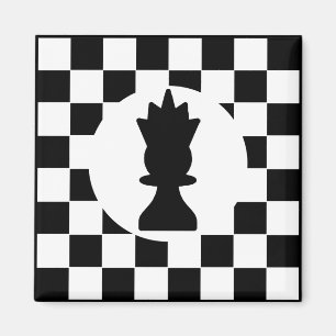 Queen Chess Piece - Magnet - Chess Party Favours