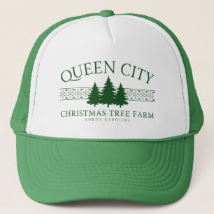 Queen City Christmas Tree Farm, North Carolina Trucker Hat