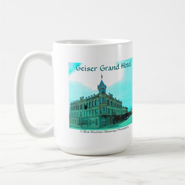 Queen City of the Mines Photo Gift Mug (Left)