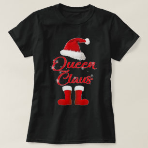 queen claus christmas family matching T-Shirt