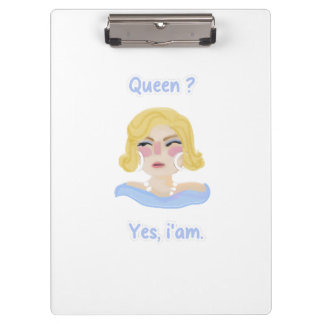 Queen cover clipboard