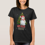 Queen Crew Snowman in Snow Matching Family Christm T-Shirt<br><div class="desc">Queen Crew Snowman in Snow Matching Family Christmas</div>