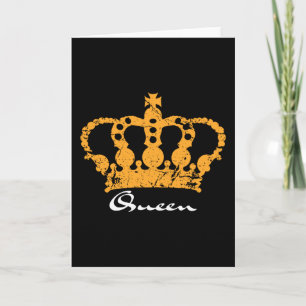Queen Crown Card