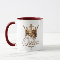 Queen Crown Elegant Royal Princess Design