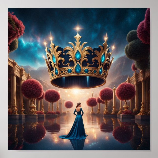 Queen crown Poster (Front)