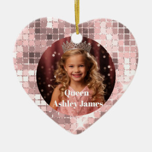 Queen Custom Photo Christmas Ornament